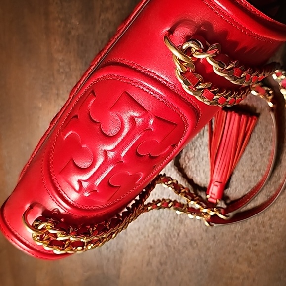 Tory Burch Fleming Convertible Shoulder Bag NWT - Picture 8 of 15